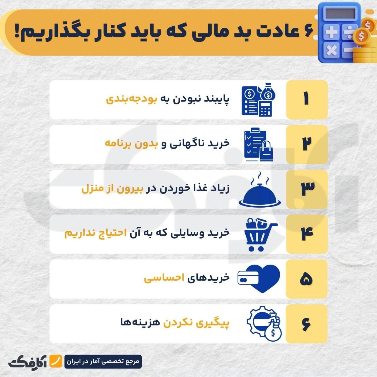 عادتهای مالی کوچکی که بزرگترین ضربه را میزنند!